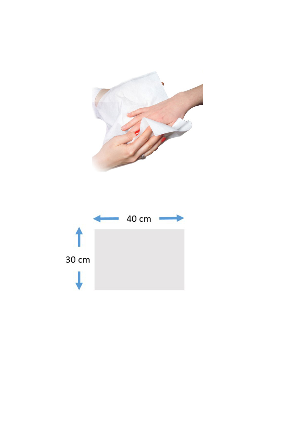 Tek%20Kullanımlık%20Manikür%20Havlusu%2040x30%20cm%20-%20100%20Adet