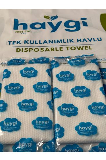 Tek kullanımlık berber havlusu Tek tek paketlenmiş
